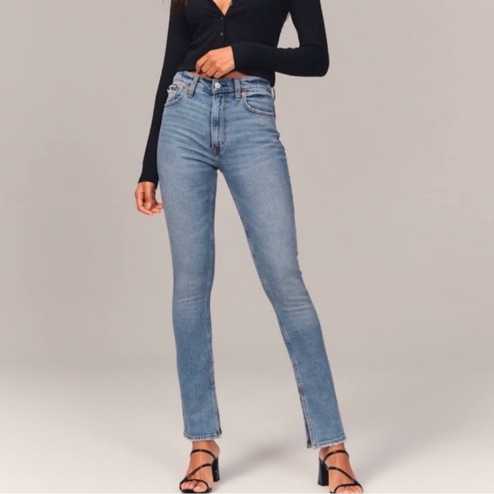 Abercrombie jeans the skinny high rise curve love size 27/4